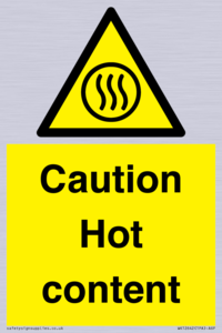 Caution Hot content